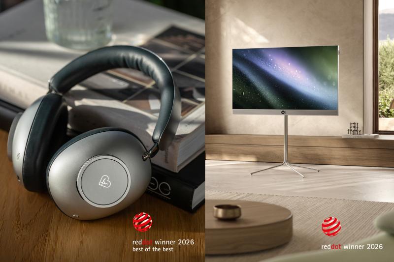 Наушники Loewe Leo и телевизоры Loewe vega получают награды Red Dot Design Awards